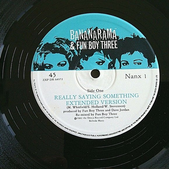 Bananarama & Fun Boy Three's Original UK Pressing Vinyl Really Saying Something - Picture 6 of 16